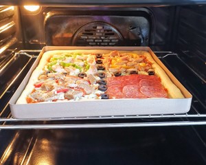 四拼披萨的做法步骤19